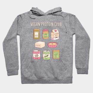 Cute Vegan Protein Club Hoodie